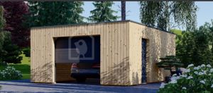 EXAMPLE Of 5.9m x 5.0m Garage Permitted with Planning- click for photo gallery